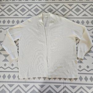 Lululemon Side Slit Sweater Wrap Size 6 in Lemon Sorbet